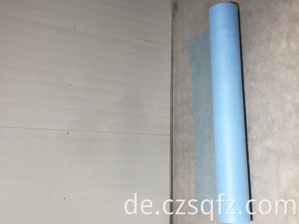 Air permeable sheet non-woven fabric